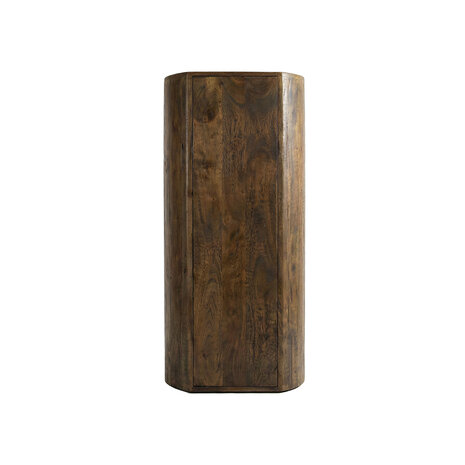 LABEL51 Bergkasten Saya - Espresso - Mangohout - 140 cm - Rechts