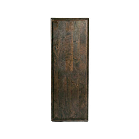 LABEL51 Bergkasten Nori - Espresso - Mangohout - 160 cm - Rechts