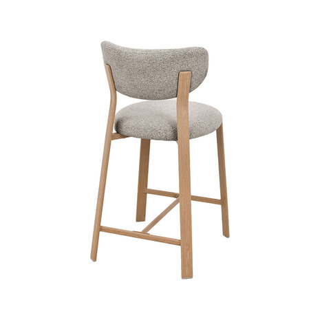 LABEL51 Barkrukken Mika - Beige - - Laag