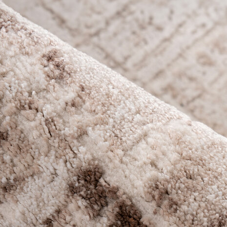 LABEL51 Vloerkleden Sola - Taupe - Synthetisch - 160x230 cm