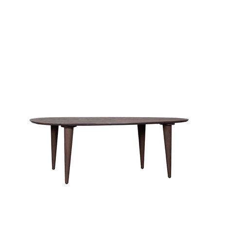 LABEL51 Eetkamertafels Fly - Espresso - Mangohout - 180 cm - Organisch