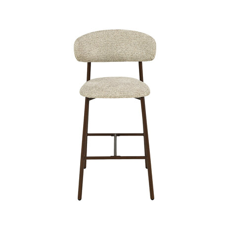 LABEL51 Barkrukken Kaito - Beige - Geweven - Laag
