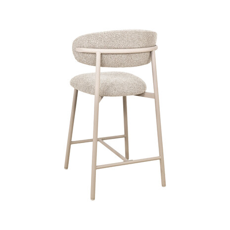 LABEL51 Barkrukken Kaito - Beige - Geweven - Laag