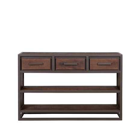 LABEL51 Sidetables Peru - Brown Espresso - Mangohout - 115 cm