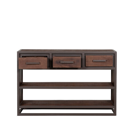LABEL51 Sidetables Peru - Brown Espresso - Mangohout - 115 cm