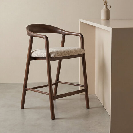 LABEL51 Barkrukken Lone - Beige - Geweven