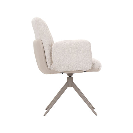 LABEL51 Eetkamerstoelen Unreal - Naturel - Geweven