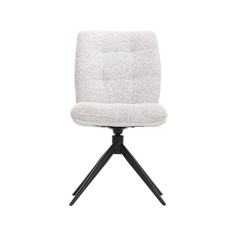 LABEL51 Eetkamerstoelen No Way - Champagne - Geweven