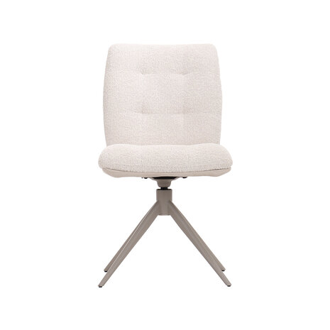LABEL51 Eetkamerstoelen No Way - Naturel - Geweven
