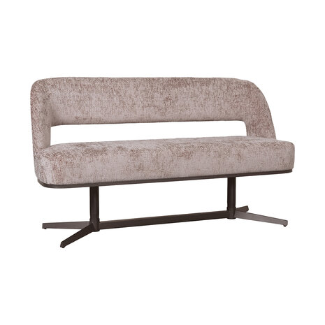 LABEL51 Eetkamerbanken Port Grimaud - Taupe - Chenille