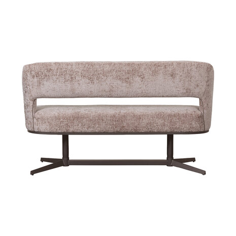 LABEL51 Eetkamerbanken Port Grimaud - Taupe - Chenille