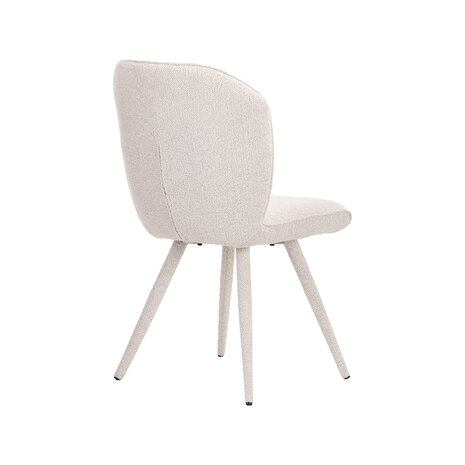 LABEL51 Eetkamerstoelen Whoa - Naturel - Geweven