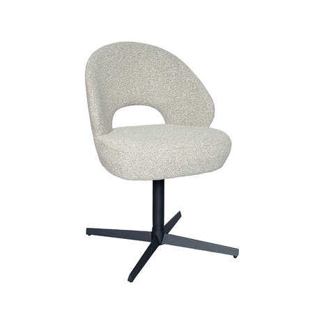 LABEL51 Eetkamerstoelen Saint Tropez - Naturel - Boucle