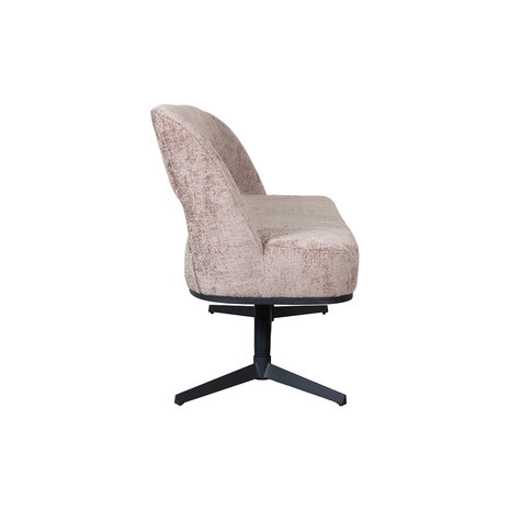 LABEL51 Eetkamerbanken Port Grimaud - Taupe - Chenille