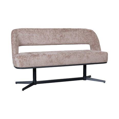 LABEL51 Eetkamerbanken Port Grimaud - Taupe - Chenille