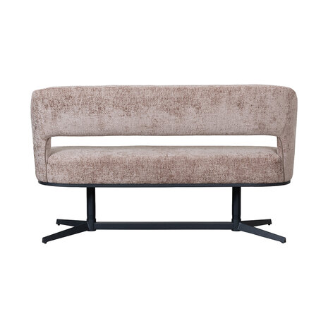 LABEL51 Eetkamerbanken Port Grimaud - Taupe - Chenille