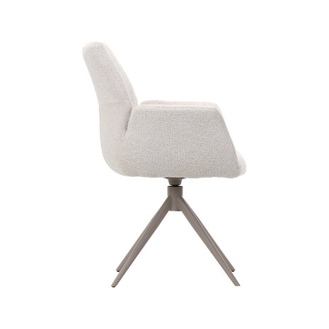 LABEL51 Eetkamerstoelen Epic - Naturel - Geweven