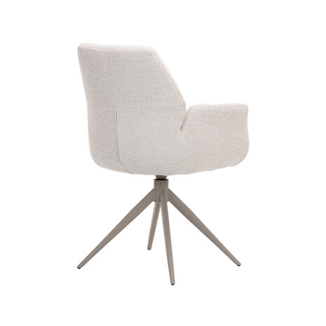 LABEL51 Eetkamerstoelen Epic - Naturel - Geweven