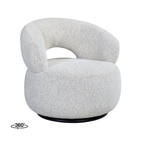 LABEL51 Fauteuils Nusenna - Champagne - Geweven