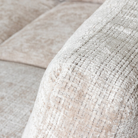 LABEL51 Hoekbanken Luxor - Naturel - Chenille - Hoekbank Rechts
