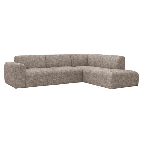LABEL51 Hoekbank Verona - Taupe - Geweven - Hoekbank Rechts
