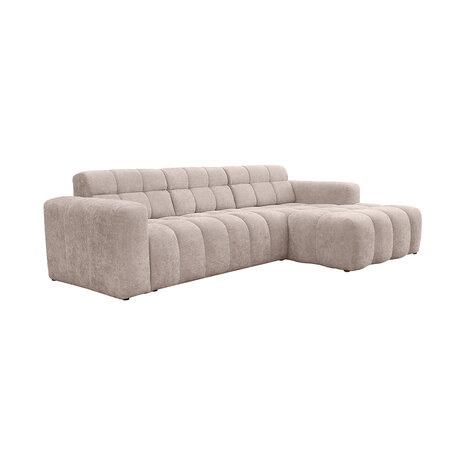 LABEL51 Hoekbank Luna - Naturel - Geweven - Loungebank Rechts