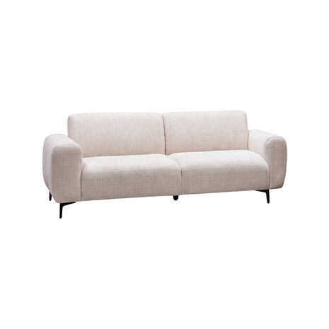 LABEL51 Hoekbank Movidas - Naturel - Cremona - 3-Zits