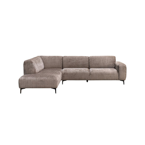 LABEL51 Hoekbank Movidas - Taupe - Cremona - Hoekbank Links