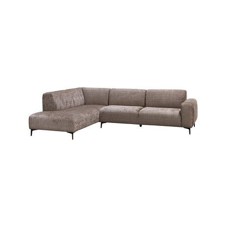 LABEL51 Hoekbank Movidas - Taupe - Cremona - Hoekbank Links
