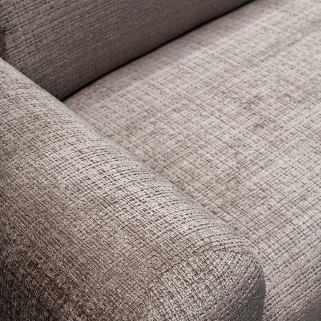 LABEL51 Hoekbank Movidas - Taupe - Cremona - Hoekbank Rechts