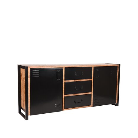 LABEL51 Dressoir Brussels - Rough - Mangohout - One Size