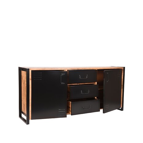 LABEL51 Dressoir Brussels - Rough - Mangohout - One Size