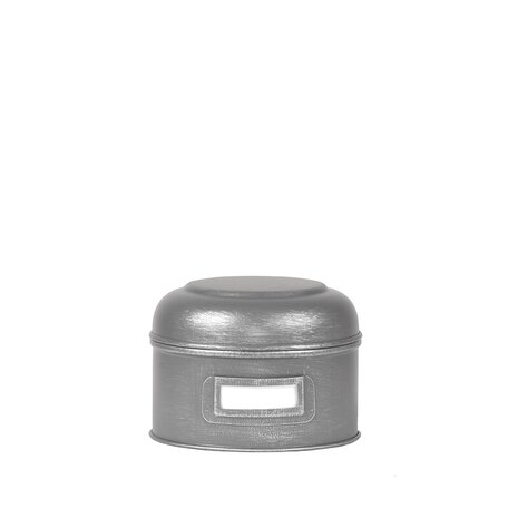 LABEL51 Box - Antiek Grijs - Metaal - S