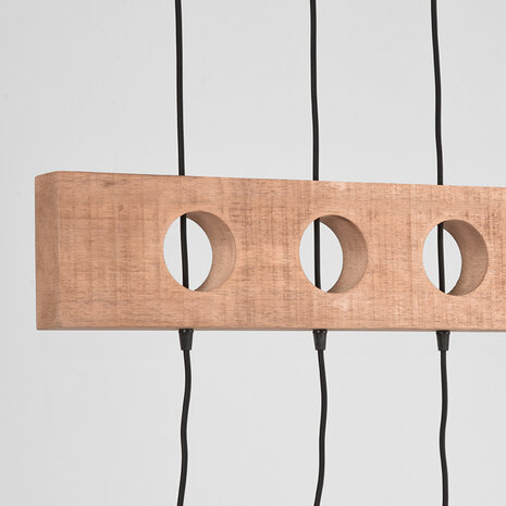 LABEL51 Hanglamp Timber - Zwart - Metaal - SALE