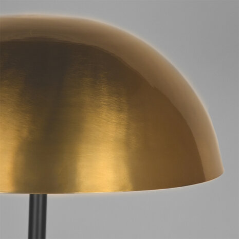 LABEL51 Vloerlamp Globe - Antiek Goud - Metaal - One Size