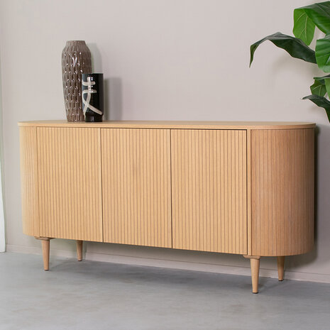 LABEL51 Dressoir Oliva - Naturel - Eiken - 180 cm