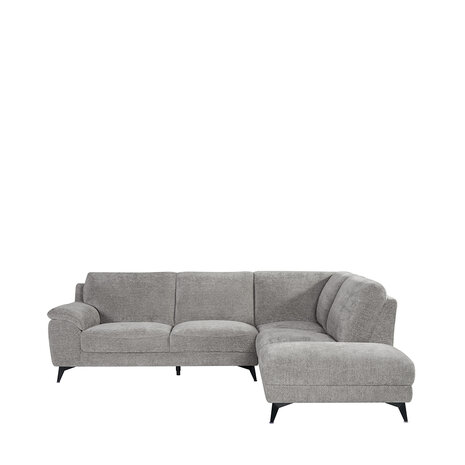 LABEL51 Hoekbank Santino - Stone - Chenille - Hoekbank Rechts