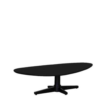 LABEL51 Salontafel Rosie - Zwart - Mangohout - 140 cm