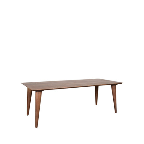 LABEL51 Eetkamertafel Fly - Nature Smooth - Mangohout - 160 cm