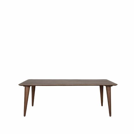LABEL51 Eetkamertafel Fly - Espresso - Mangohout - 160 cm