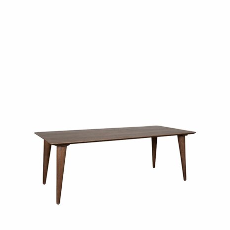 LABEL51 Eetkamertafel Fly - Espresso - Mangohout - 190 cm