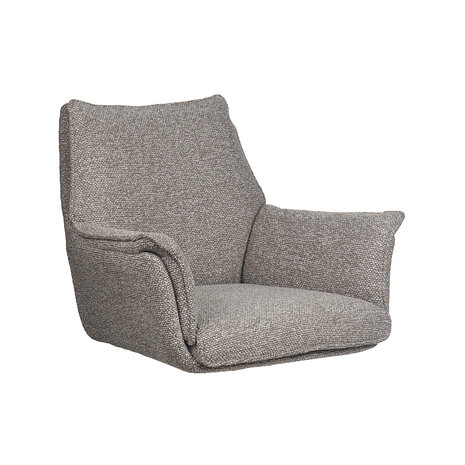 LABEL51 Eetkamerstoel The Chair Studio - Mushroom - Royal Boucle - One Size
