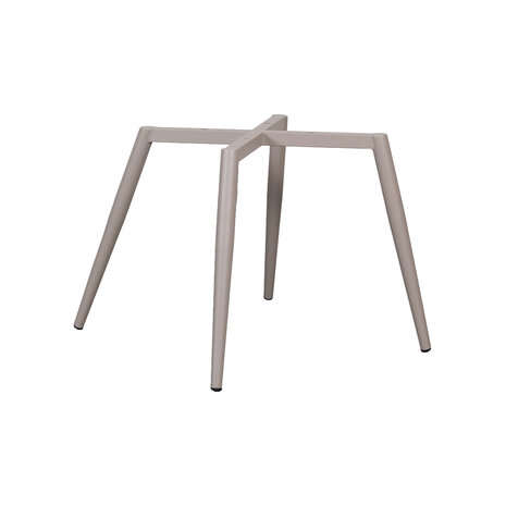LABEL51 Eetkamerstoel The Chair Studio - Taupe - Metaal - One Size