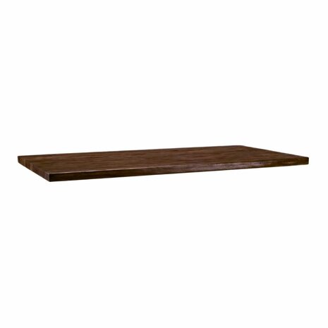LABEL51 Tafelblad - 1407 Modular Match - Espresso - Mangohout - 220 cm - Rechthoek - Straight