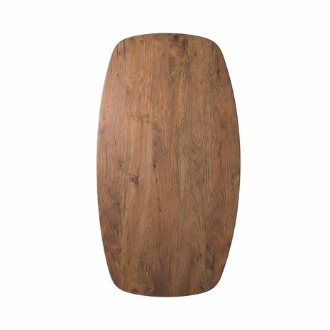 LABEL51 Tafelblad - 1407 Tafelblad Deens Ovaal - Nature Smooth - - 180 cm - Deens Ovaal