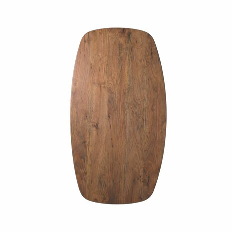 LABEL51 Tafelblad - 1407 Tafelblad Deens Ovaal - Nature Smooth - - 160 cm - Deens Ovaal