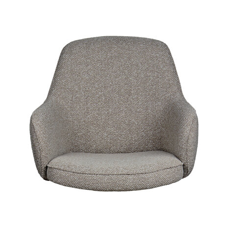 LABEL51 Eetkamerstoel The Chair Studio - Mushroom - Royal Boucle - One Size