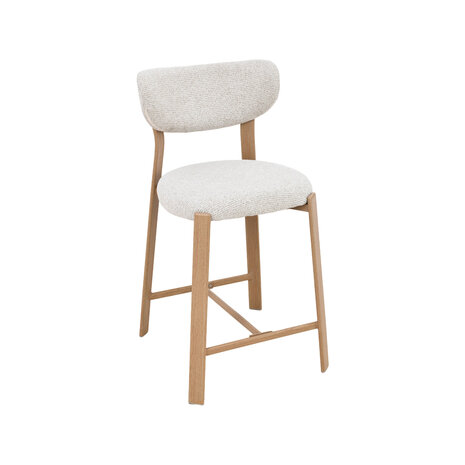 LABEL51 Barkruk Mika - Naturel - Prestige - Laag