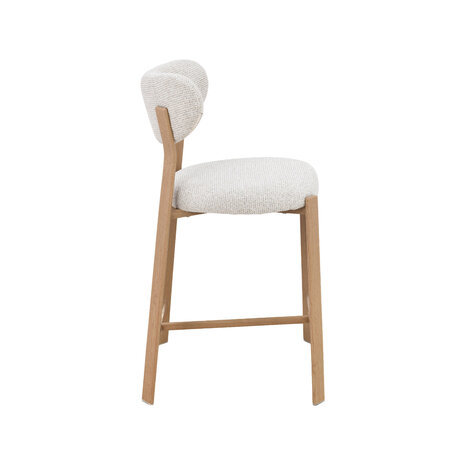 LABEL51 Barkruk Mika - Naturel - Prestige - Laag