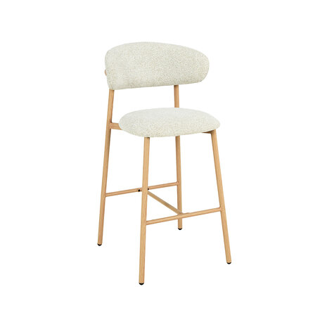 LABEL51 Barkruk Kaito - Naturel - Prestige - Laag